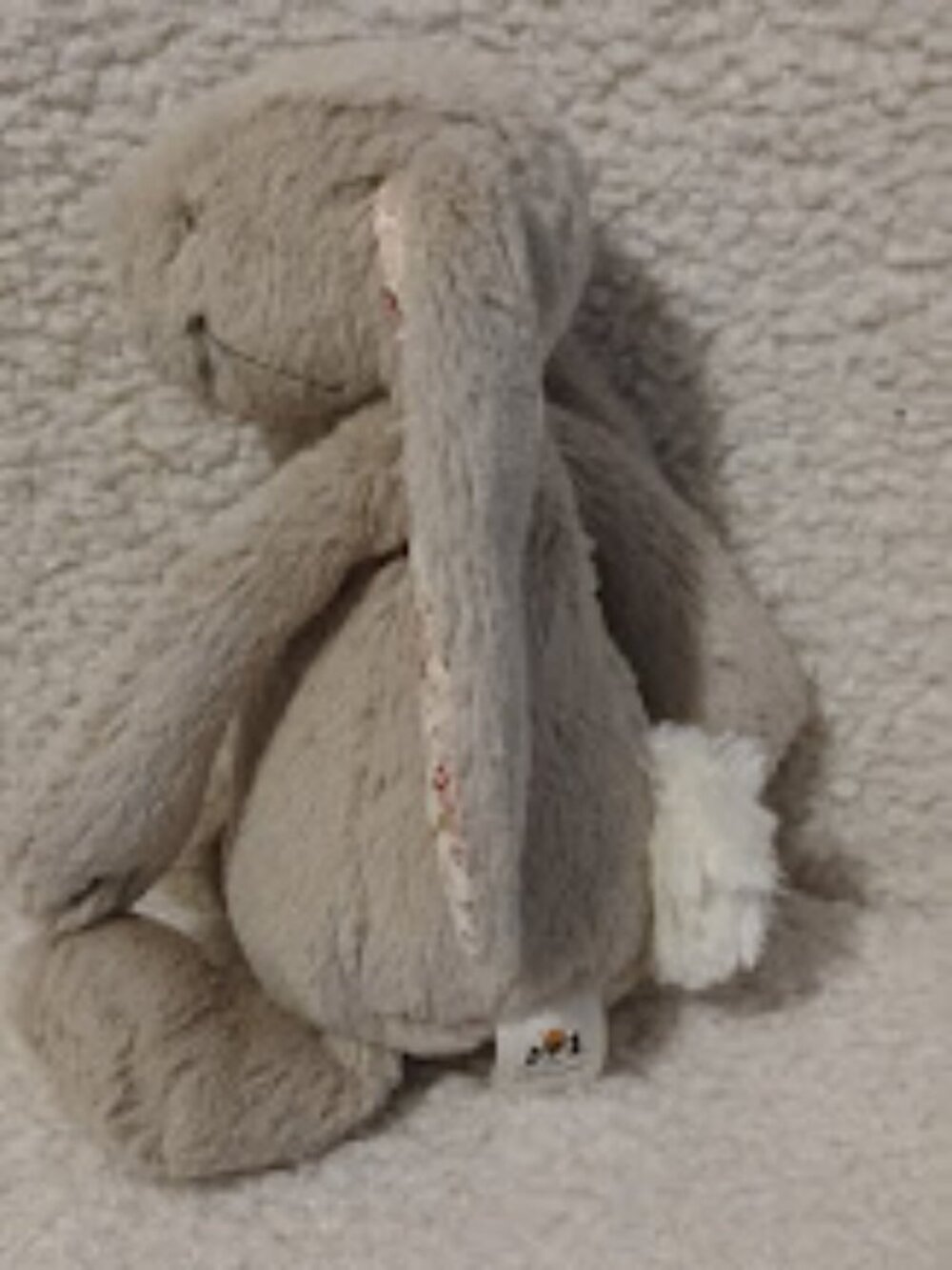 Jellycat Bashful Beige Bunny Floral Ears - Small Plush Retired - 8" - - Picture 5 of 5